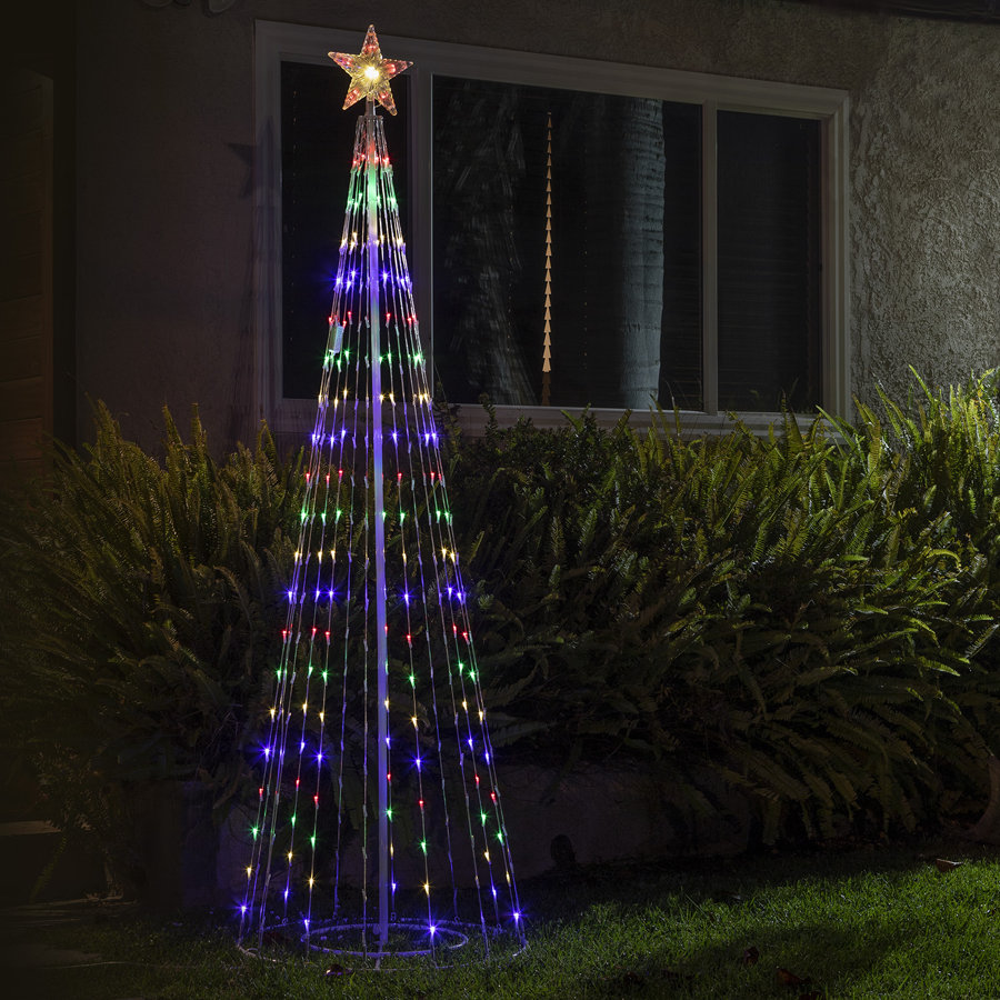 Christmas Tree Lighted Display